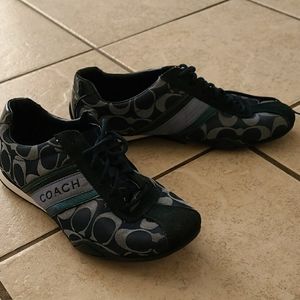 Blue Coach Shoes